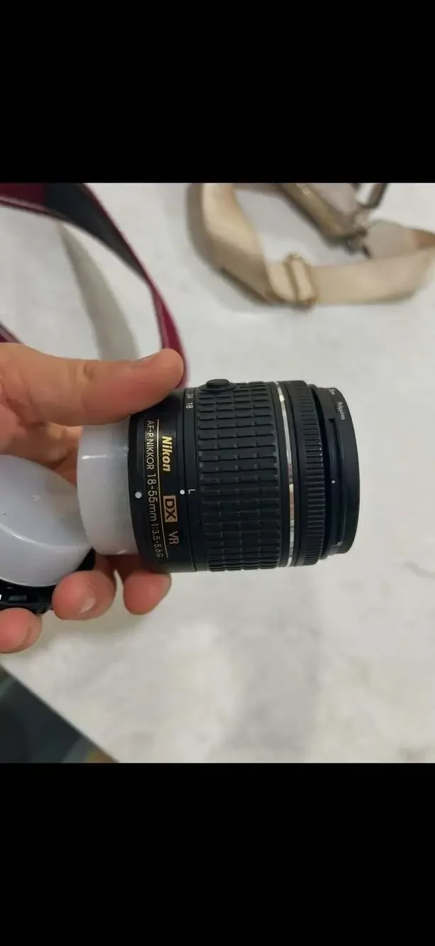 Nikon slr camera 18-55mm lens kit D3400 + lens 70-300mm lens